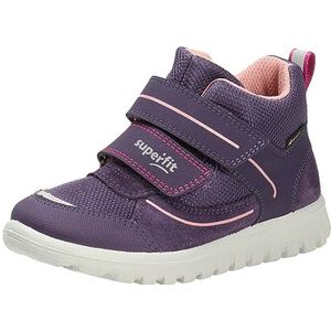Superfit Sport7 Mini Sneakers voor meisjes, Lila Roze 8500, 28 EU Schmal