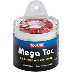 Tourna Unisex - volwassenen Mega Tac 30er wit, wit, één maat