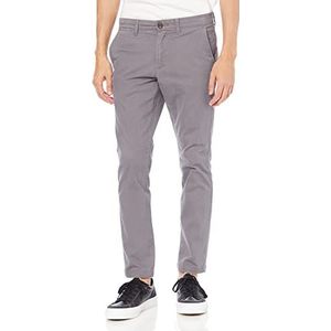 Amazon Essentials Skinny-Fit Broken-in Chino Pant Donkergrijs, 28W x 28L