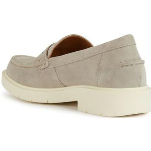 Geox Dames D SPHERICA EC1 A Loafer, lichtgrijs, 41 EU, lichtgrijs, 41 EU