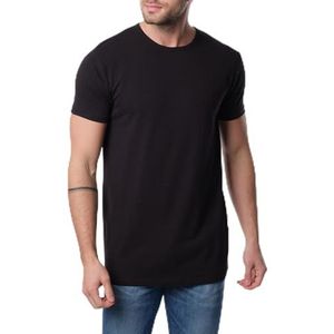 HOPENLIFE Suna T-shirt voor heren, Zwart, L