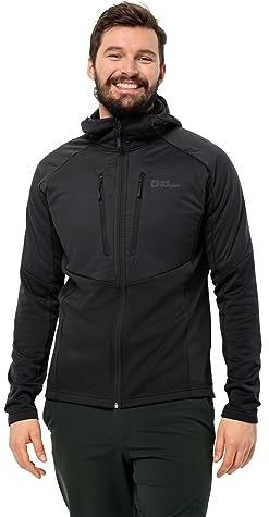 Jack Wolfskin Alpgrat Pro Ins Fz M Fleecejack, Zwart, XXL Heren, Zwart, XXL