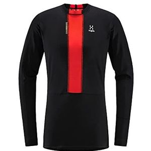 Haglöfs 605262_4UF L.I.M ZT Thermoshirt voor heren, true black/zenith rood, maat L