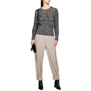 Sisley Sweater voor dames, Zwart 75f, S