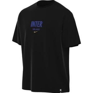 Nike Inter Milan Shirt Inter M Nk Max90 Wrdmark Tee, Zwart, HF0928-010, L