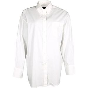 GANT Dames OS Luxury Oxford BD Shirt Klassiek hemd, Eggshell, Standaard, Eggshell, 40
