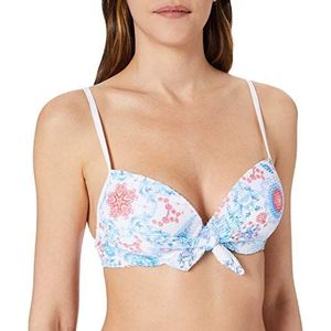 Desigual Biki_Niza bikinitop, wit, M