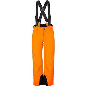 Ziener Arisu Junior Skibroek, Winterbroek | Waterdicht, winddicht, warm, neon oranje, 104