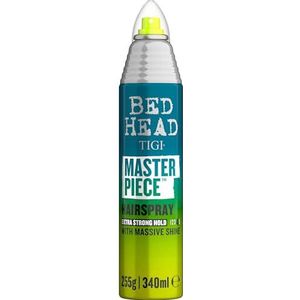 Bed Head by TIGI Masterpiece glanzende haarspray voor krachtige stevigheid en glans, 340 ml