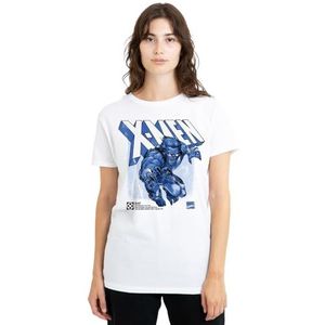 X-Men Beast dames T-shirt, wit, medium, Wit, M
