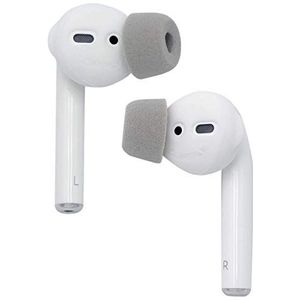 Comply Softconnect In-Ear Oortelefoon Standaard, Wit/Grijs