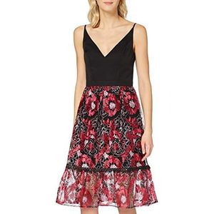 Chi Chi London Chi Milya jurk voor dames, Zwart, 36 NL