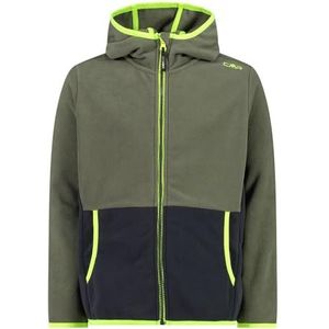 CMP - Kid Jacket Fix Hood - Fleecejack - Unisex - Voor Kinderen en Jongeren
