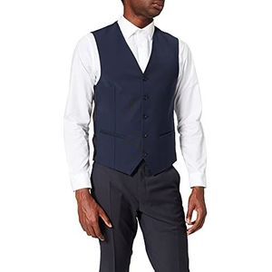 Club of Gents Carlton kostuumvest voor heren, blauw (blauw 62), 52