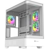 Thermaltake - Midi View 290 - Midi-Torenbehuizing - Wit - Gehard Glas