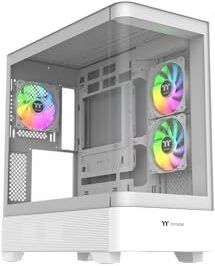 Thermaltake - Midi View 290 - Midi-Torenbehuizing - Wit - Gehard Glas