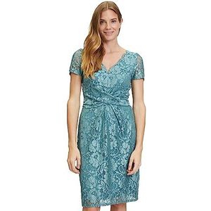 Vera Mont kanten jurk voor dames, nauwsluitend, Smoky Turquoise, 42