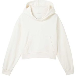 TOM TAILOR Sweatshirt voor meisjes, 10348 - Gardenia White, 140 cm