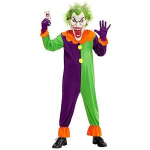 Widmann - Kinderkostuum boze clown, kostuum, masker, killer clown, carnaval, themafeest