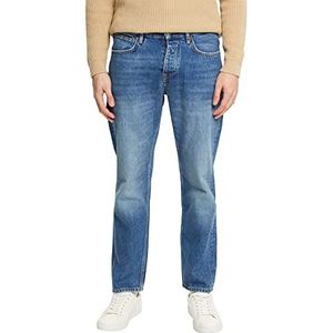 ESPRIT Recht gesneden jeans, 902/Blue Medium Wash., 33W / 32L