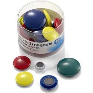 OIC Ronde magneten verschillende maten en kleuren, 92500 assortiment