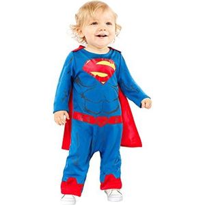 Amscan 9906712 Kind Jongens Officiële Warner Bros. Licensed Superman peuter Fancy Dress Kostuum (6-12 maanden)