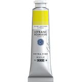 Lefranc Bourgeois 405036 Extra fijne Lefranc olieverf met hoogwaardige kunstenaarspigmenten, lichtecht, verouderingsbestendig - 40ml Tube, Japanese Yellow Lemon