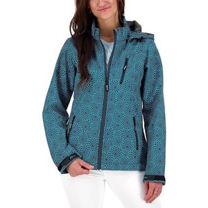 Deproc Active Shelby Peak Softshelljas voor dames, met afneembare capuchon, overgangsjas, windbreak