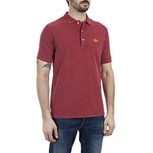 Replay Poloshirt voor heren, 352, donkerrood., S