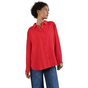 STREET ONE Klassieke blouse, rood (mandarijnrood), 34