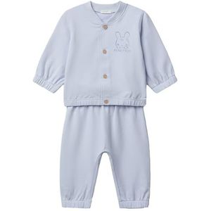United Colors of Benetton Comp (jas+broek), Blauw, 74 cm