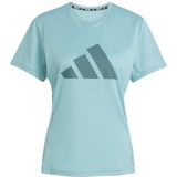 adidas - RUN IT TEE - Runningshirt - Minton - Korte Mouwen