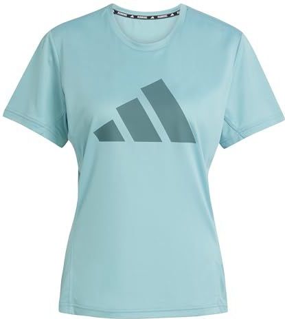 adidas - RUN IT TEE - Runningshirt - Minton - Korte Mouwen