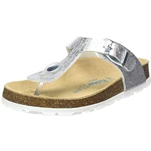 Richter Kinderschuhe Biologische sandalen voor meisjes, zilver, 34 EU