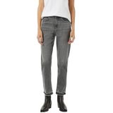 comma casual identity - Jeans - Grijs - Denim - 7/8 lengte - Regular fit