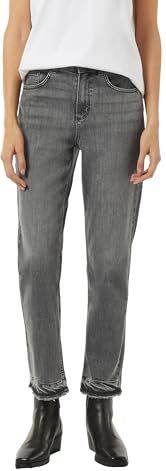 comma casual identity - Jeans - Grijs - Denim - 7/8 lengte - Regular fit