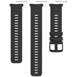Polar Siliconen armband Vantage V2 22 mm zwart S-L
