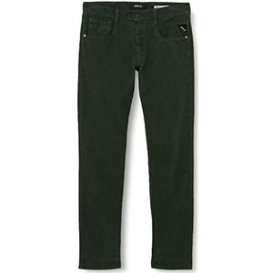 Replay Heren Jeans Anbass Slim-Fit met stretch, 633 Forest, 38W x 32L