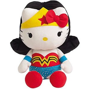 Jemini – Hello Kitty pluche 022869 Wonder Woman DC Comics Super Heroes – 40 cm.