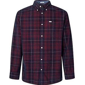 Pepe Jeans Freshfield lange mouwen voor heren, 264 royal rood, S
