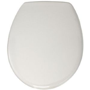 Wenko 135137100 Roma Thermoset Plastic Toilet Seat Manhattan