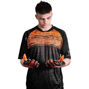 HO Soccer Unisex Jersey Phenomeon Ss Zwart/Oranje Torwarttrikot, L, Zwart