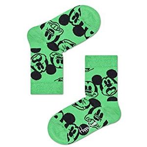 Happy Socks Kids Disney Face It, Mickey Sock, Kleurrijke en Leuke, Sokken voor kinderen, Groente (7-9Y)