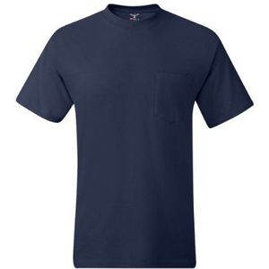 Hanes Heren T-Shirt - blauw - XL