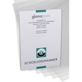 Schoellershammer Honsell 25508 Glama Microdraft, zeer transparant tekenpapier, DIN A4-blok met 50 vellen, 90-95 g/m², voor technische tekeningen, schetsen met potlood, viltstift, inkt