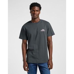 Regular Logo Tee, Washed Black, L