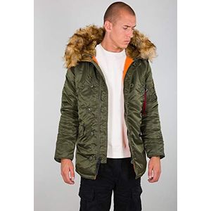 Alpha Industries N-3B VF 59 voor heren Dark Green XL