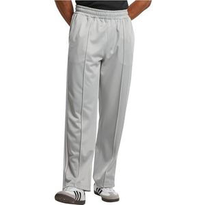 Urban Classics Heren sportbroek retro tricot track pants, mannen joggingbroek in retro look, rechte pijpen, Lichtopbrengst, XXL