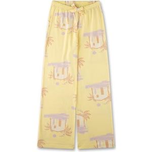 Sanetta 245850 pyjamaset, geel, 128 voor meisjes, Geel, 128 cm