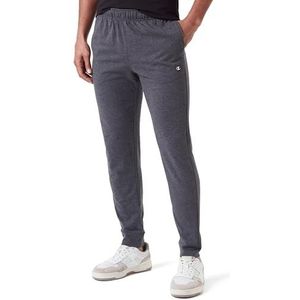 Champion Legacy Icons - PRO-Jersey C-logo Rib Cuff trainingsbroek donkergrijs gemêleerd L heren SS24, donkergrijs gemêleerd, L